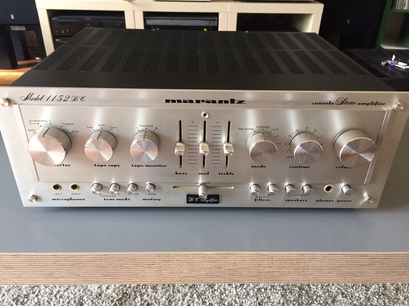 Marantz 1152DC Integrated Amplifier Repair & Restoration 49 Marantz 1152DC