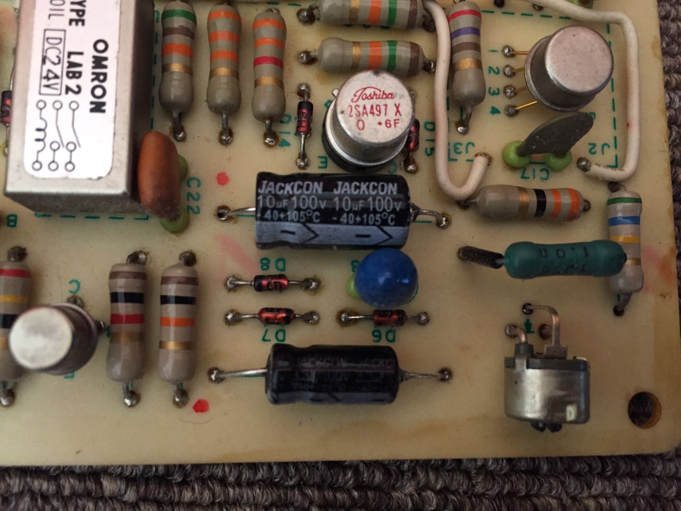 Accuphase M-60 Power Amplifiers Repair & Restoration 7 img 5954
