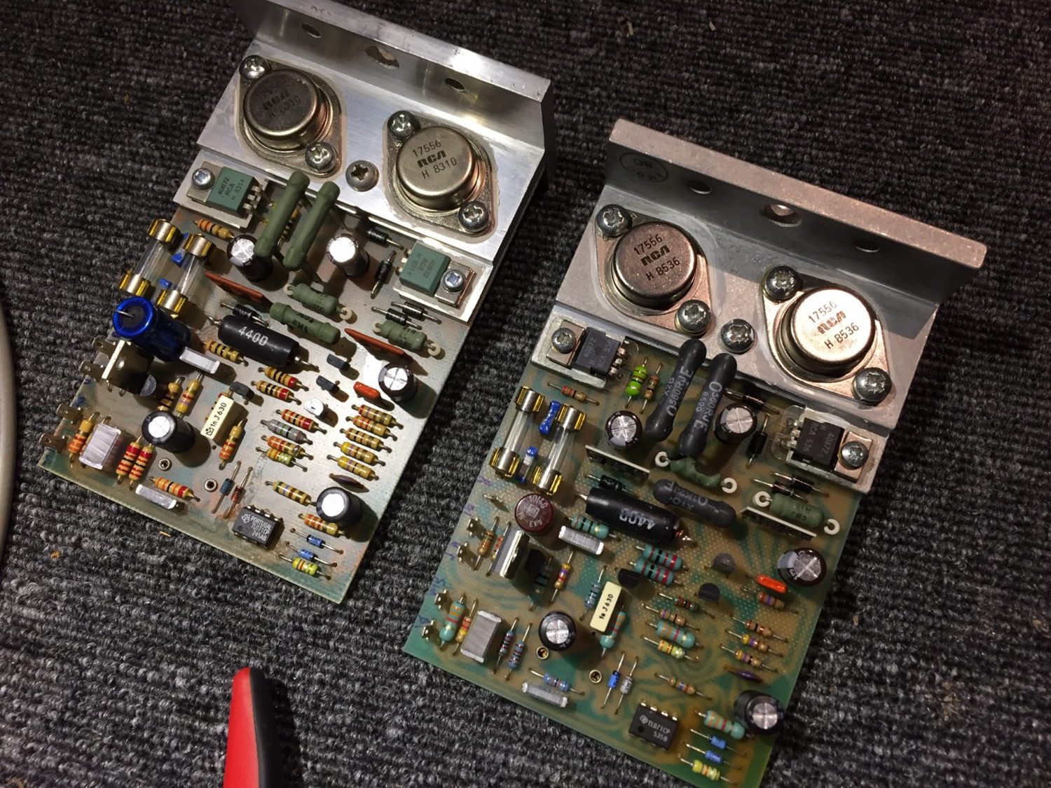 Quad 405-2 Power Amplifier Restoration 18 img 5066