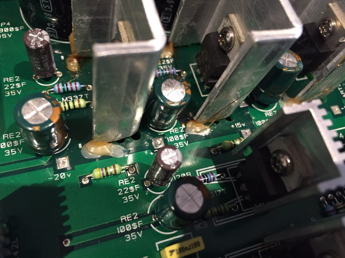 Audiolab 8000Q Preamplifier Repair 10 img 6640