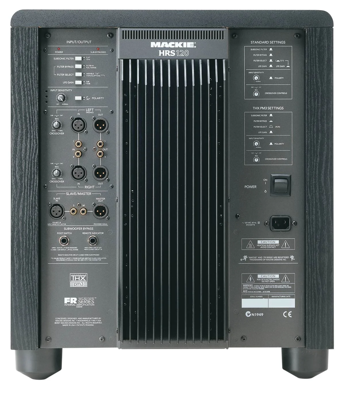 HRS120 Rear
