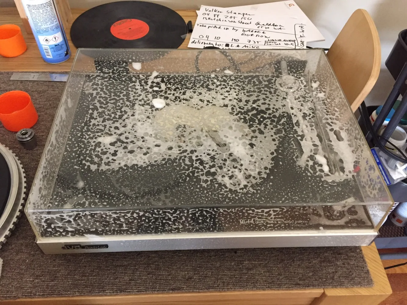 Another JVC QL-F4 Turntable Repair 5 img 6726