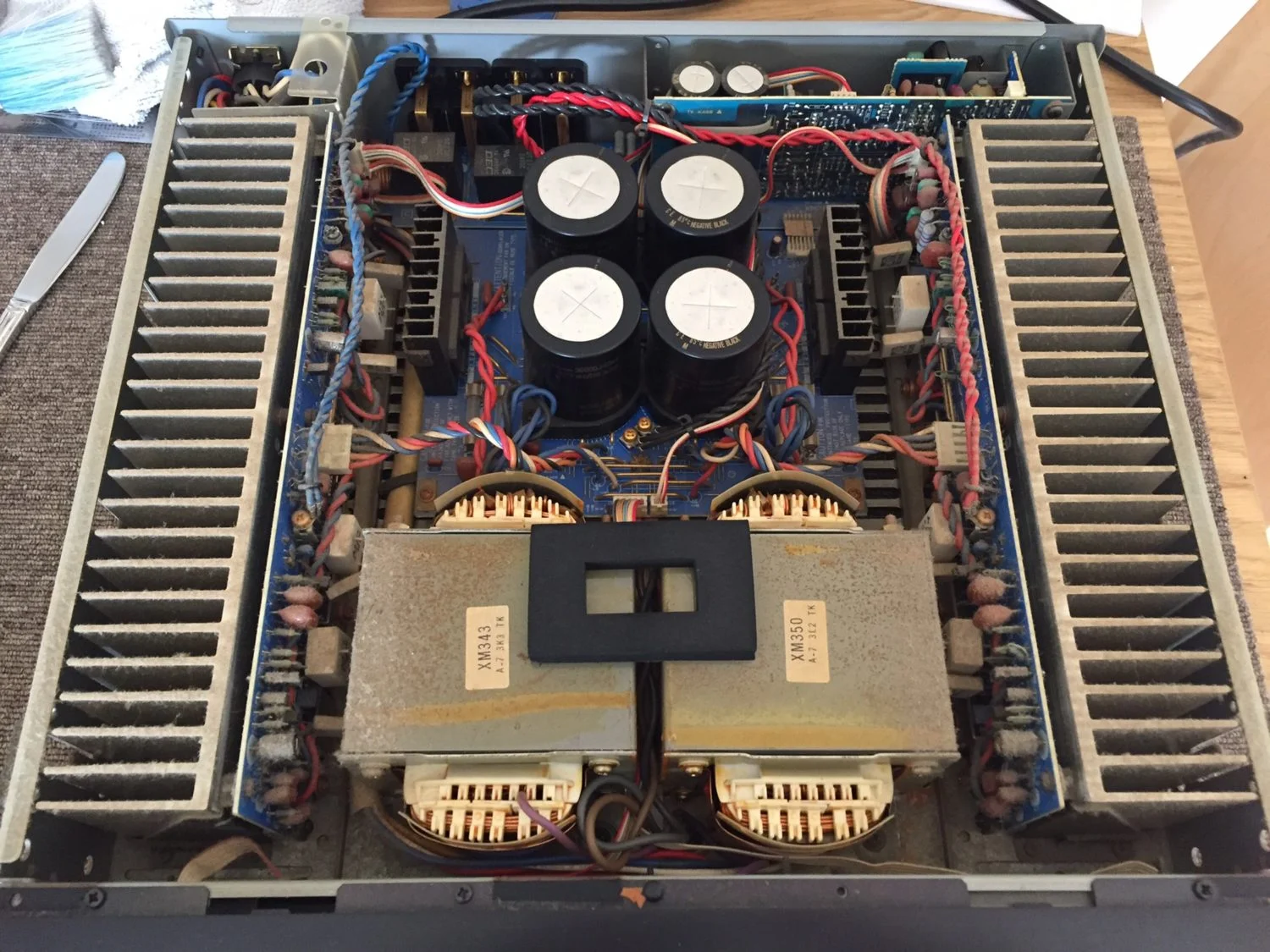 Yamaha MX-1 Statement Power Amplifier Repair | LiQUiD AUDiO