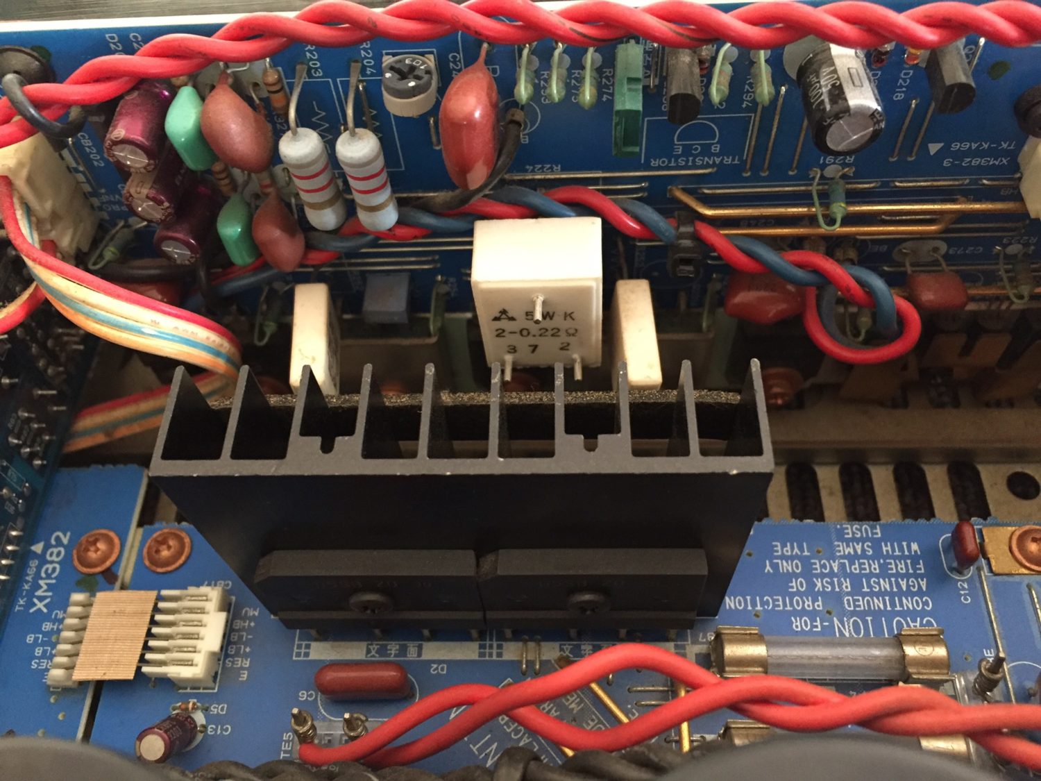 Yamaha MX-1 Statement Power Amplifier Repair | LiQUiD AUDiO