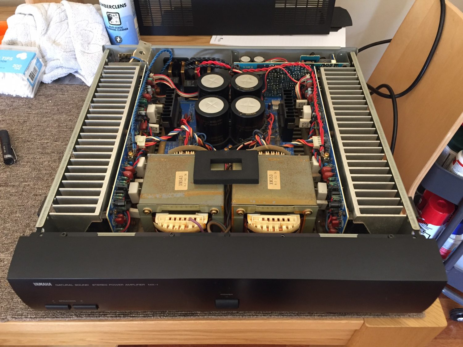 Yamaha MX-1 Statement Power Amplifier Repair | LiQUiD AUDiO