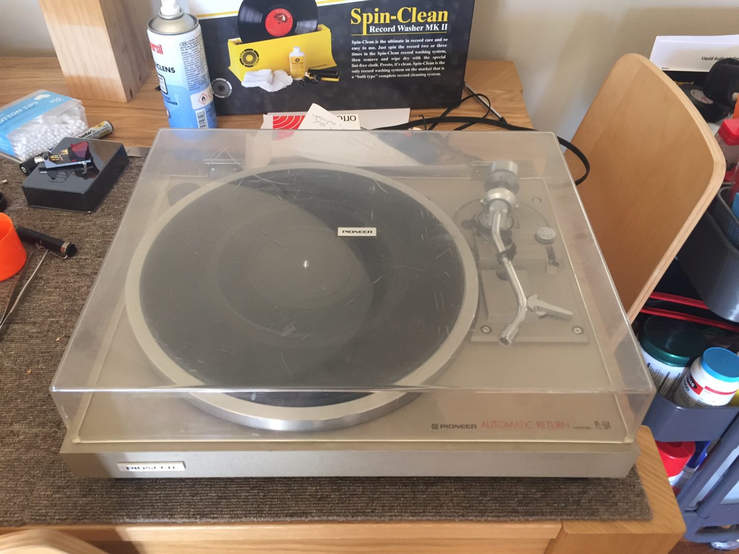 Tocadiscos Pioneer PL-514 – La MusikAlta