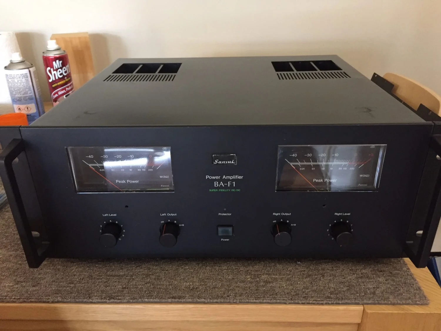 Sansui BA-F1 Amplifier Restoration Update | LiQUiD AUDiO