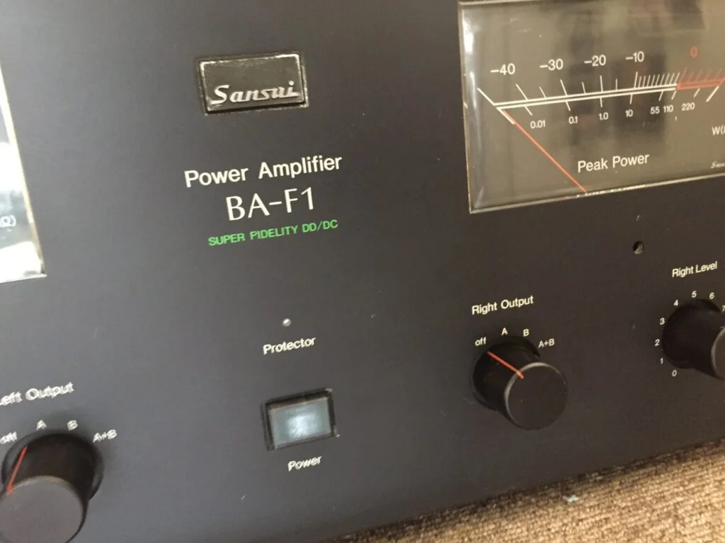 Sansui BA-F1 パワーアンプ SANSUI BA-F1の仕様 サンスイ