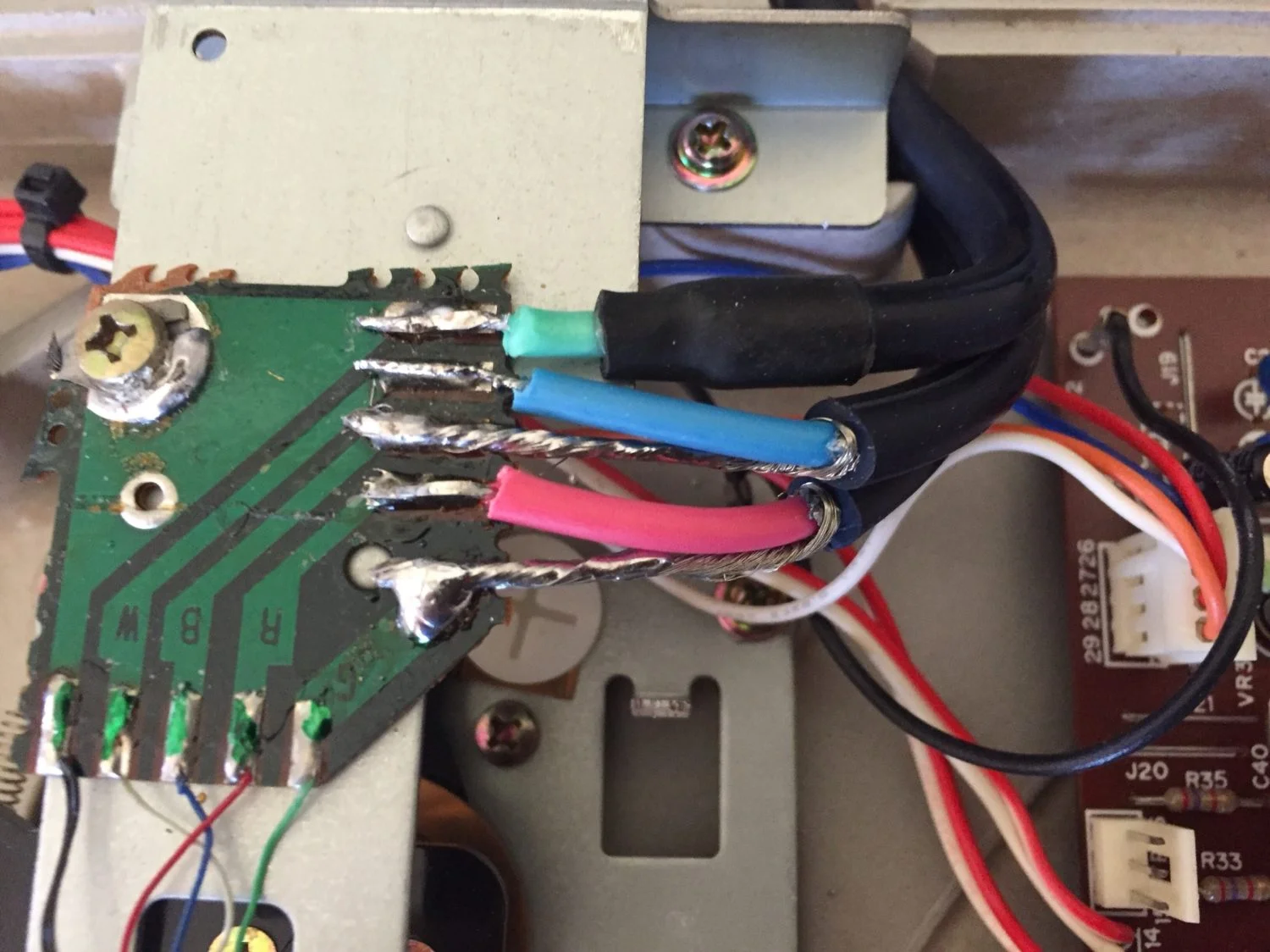 Denon DP-30L Direct-Drive Turntable Service & Repair 9 img 7656