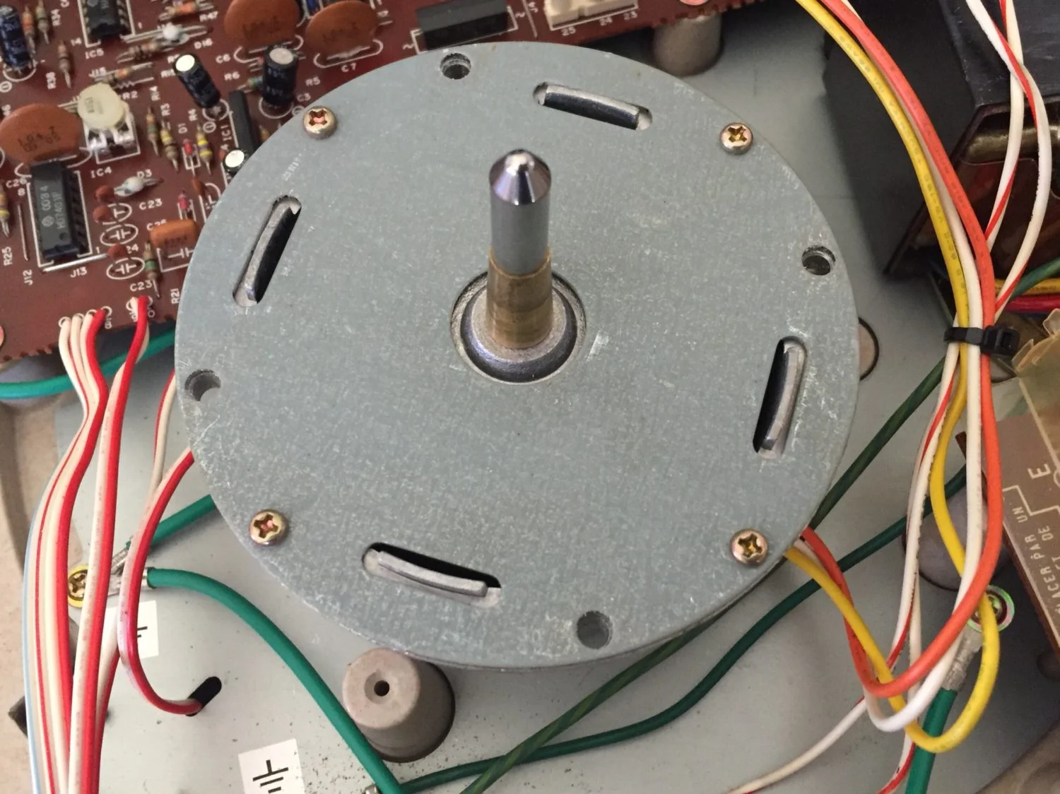Denon DP-30L Direct-Drive Turntable Service & Repair 12 img 7658
