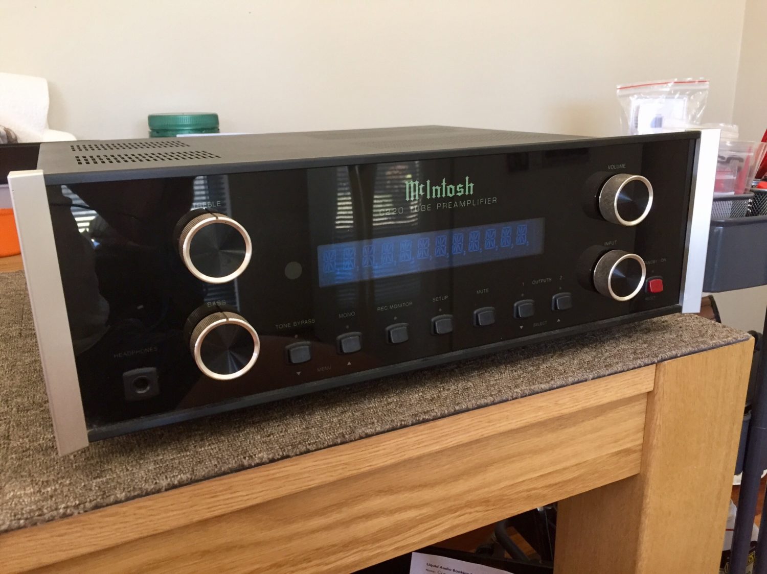 McIntosh C220 Preamplifier Repair 3 img 8341