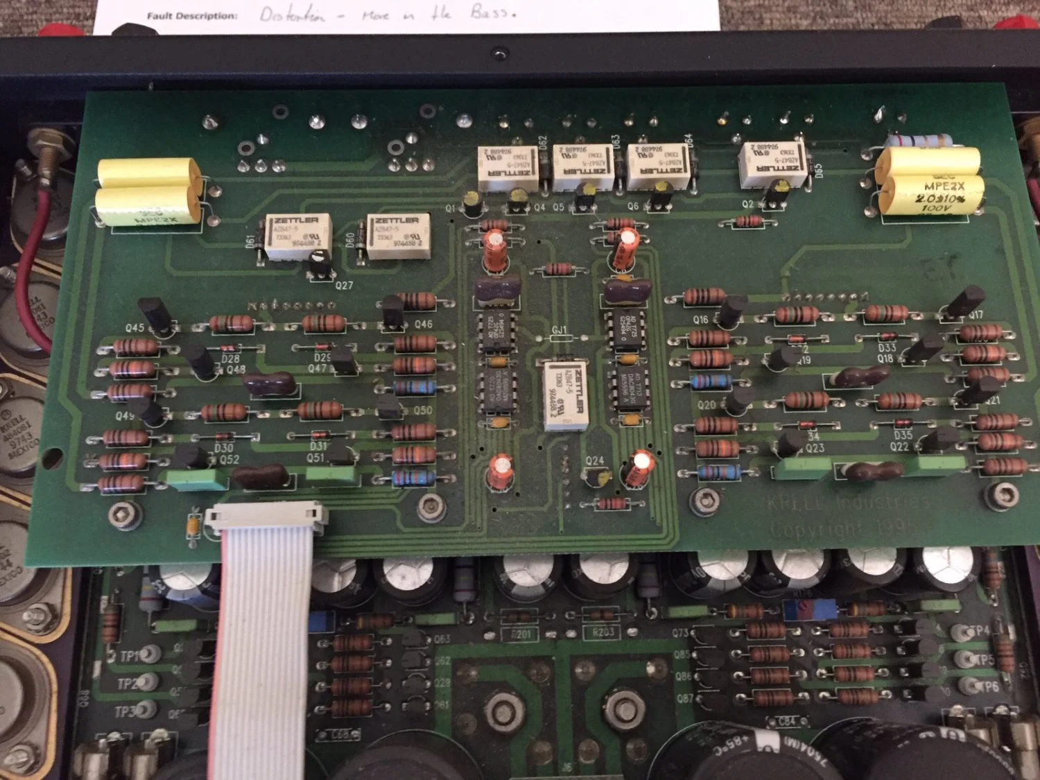Krell KAV-300i Integrated Amplifier Repair & Restoration 6 img 7294