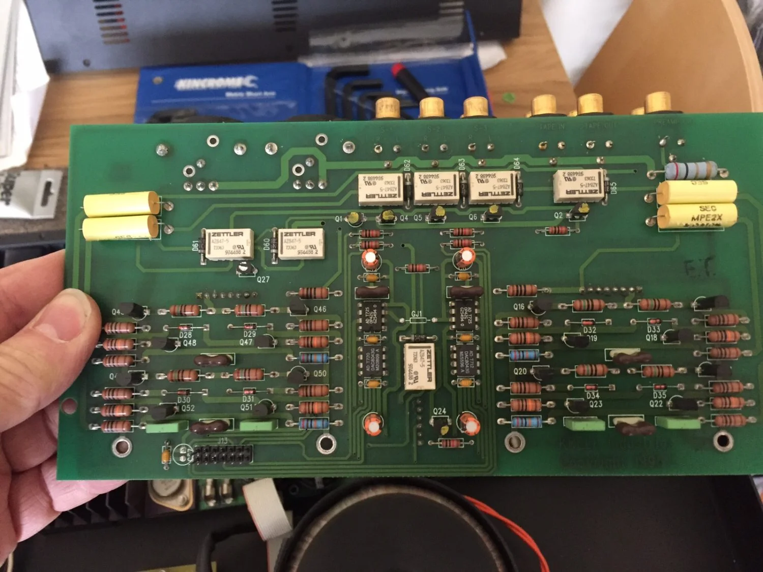 Krell KAV-300i Integrated Amplifier Repair & Restoration 7 img 7301