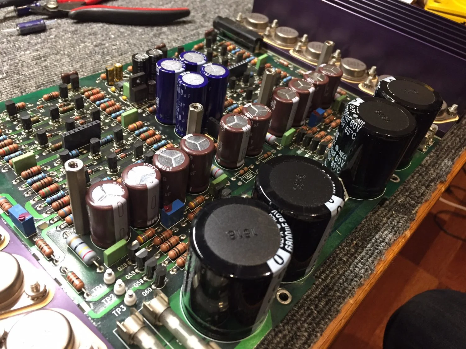 Krell KAV-300i Integrated Amplifier Repair & Restoration 19 img 7320