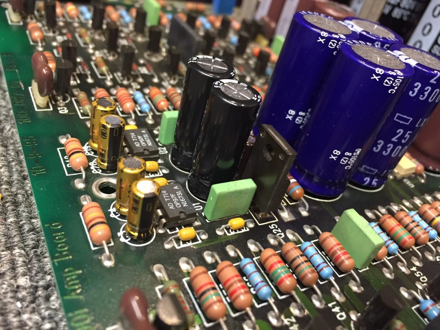 Krell KAV-300i Integrated Amplifier Repair & Restoration 21 img 7322
