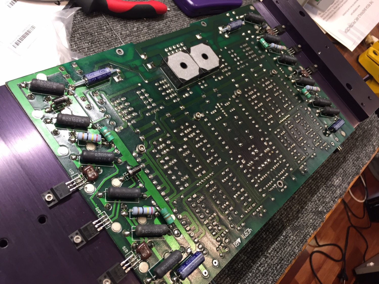 Krell KAV-300i Integrated Amplifier Repair & Restoration 24 img 7327