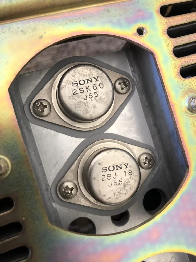 Sony TA-4650 VFET Amplifier Service & Reliability Enhancement