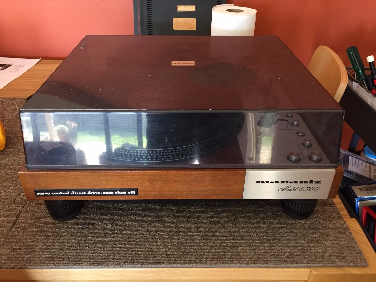 Tornamesa best sale marantz 6300