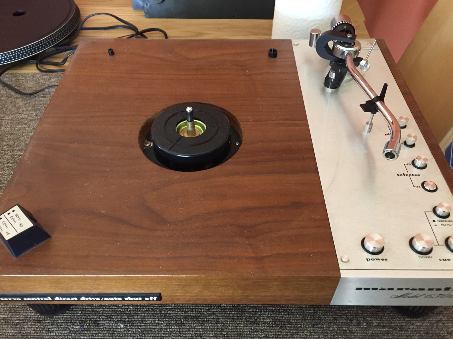 Marantz Model 6300 Turntable Service & Overview