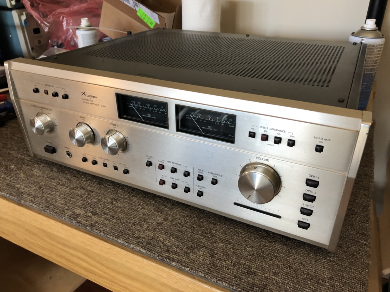 メール便可/取り寄せ Accuphase アキュフェーズ E-303 アンプ ジャンク