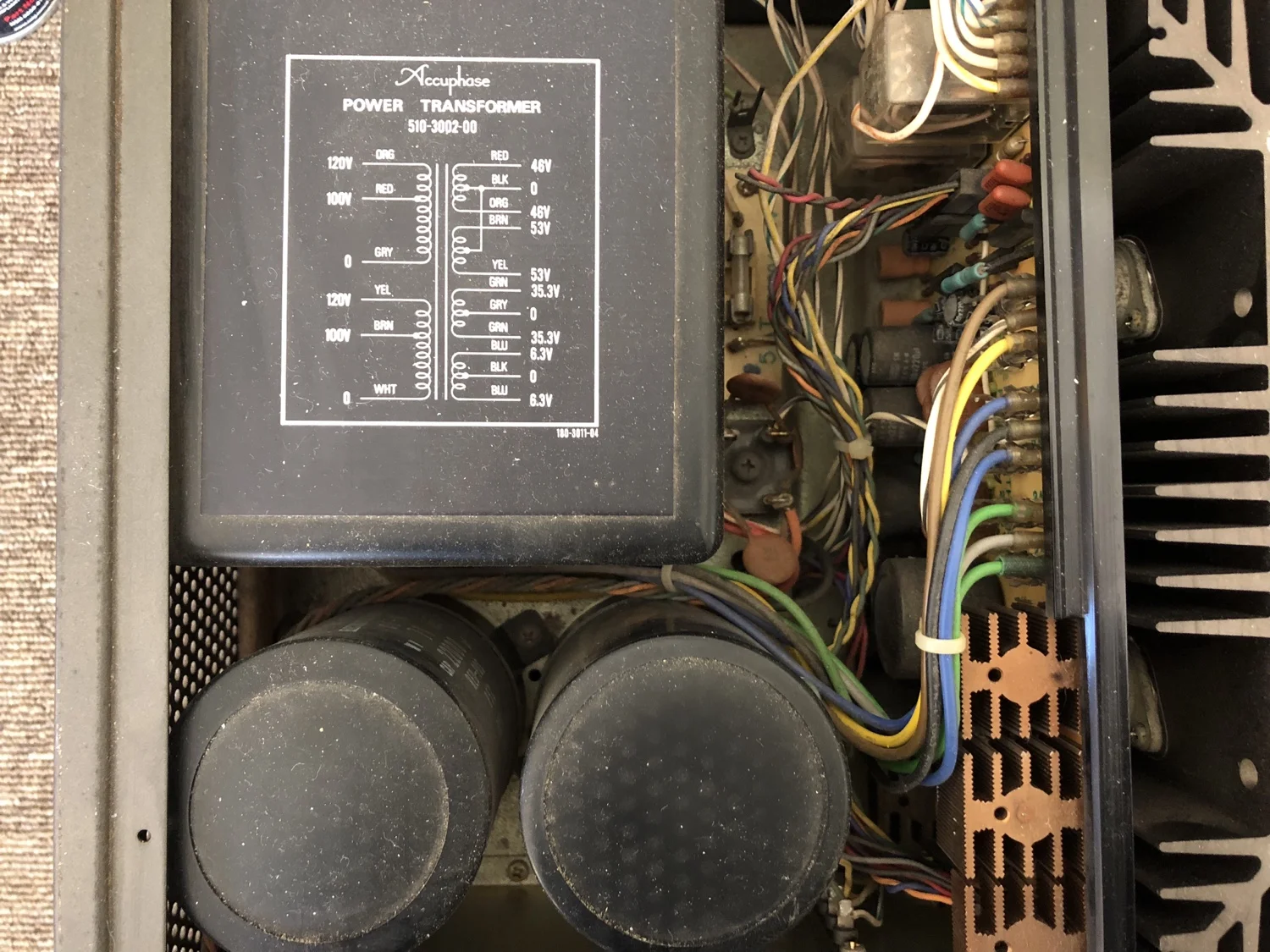 Stunning Accuphase E-303 Amplifier Repair & Overhaul 11 img 0100