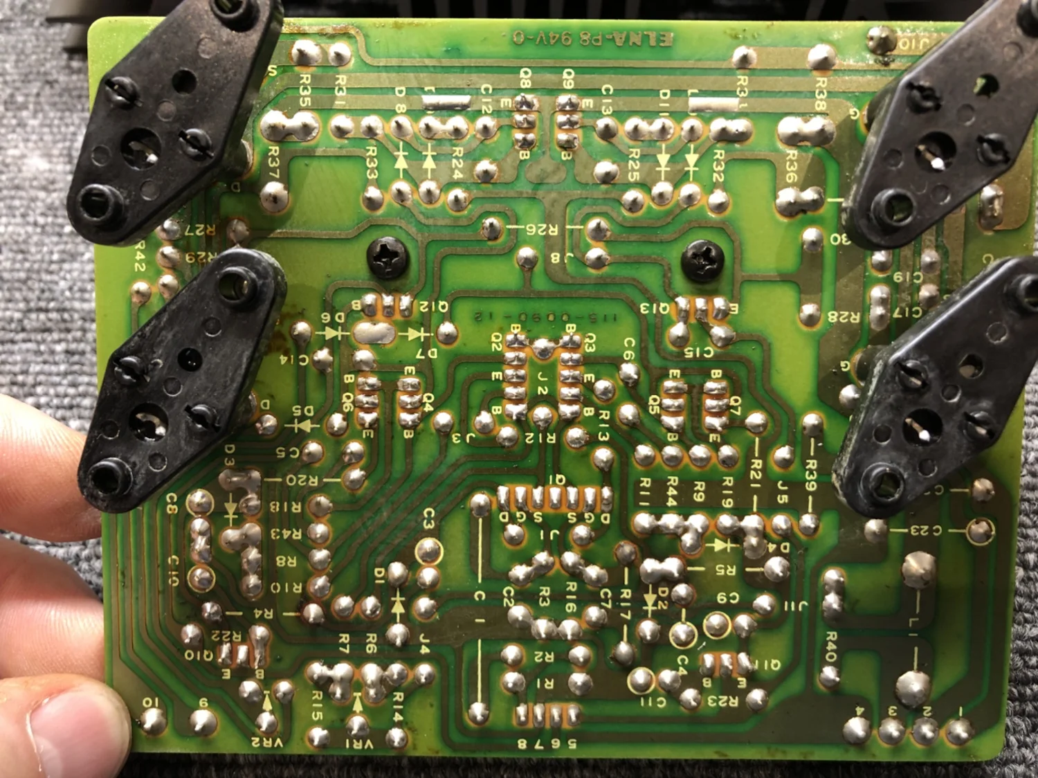 Stunning Accuphase E-303 Amplifier Repair & Overhaul 23 img 0114
