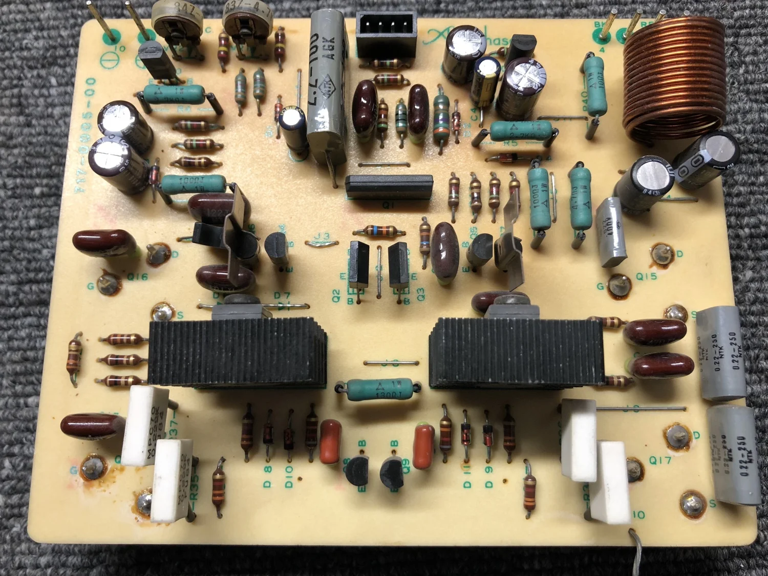 Stunning Accuphase E-303 Amplifier Repair & Overhaul 25 img 0120