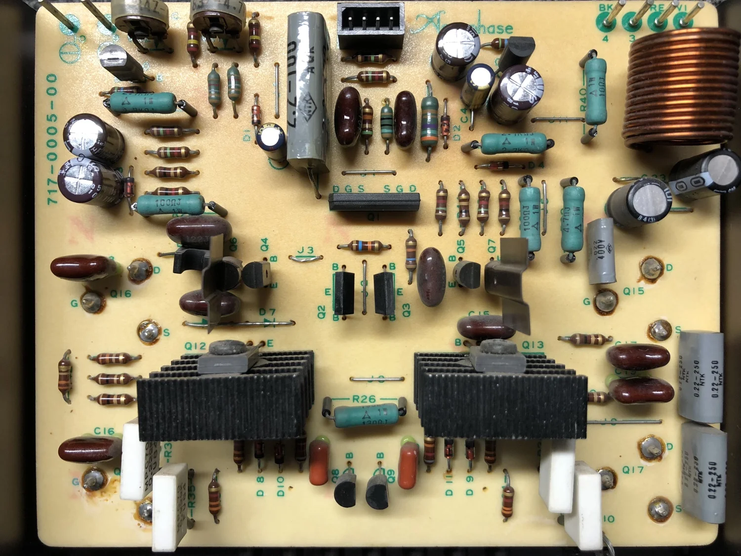 Stunning Accuphase E-303 Amplifier Repair & Overhaul 26 img 0122