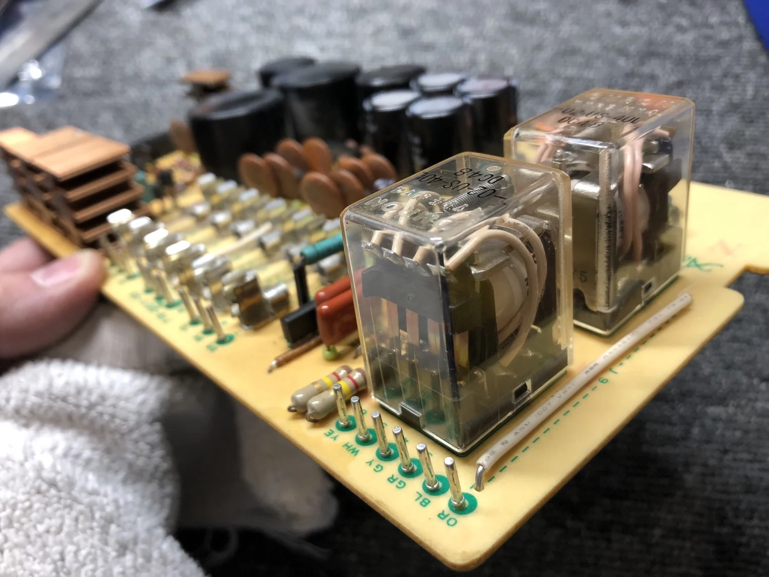 Stunning Accuphase E-303 Amplifier Repair & Overhaul 41 img 0143