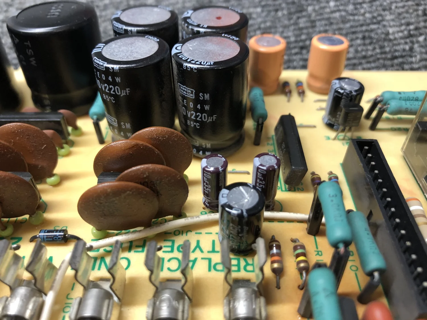 Stunning Accuphase E-303 Amplifier Repair & Overhaul 42 img 0144