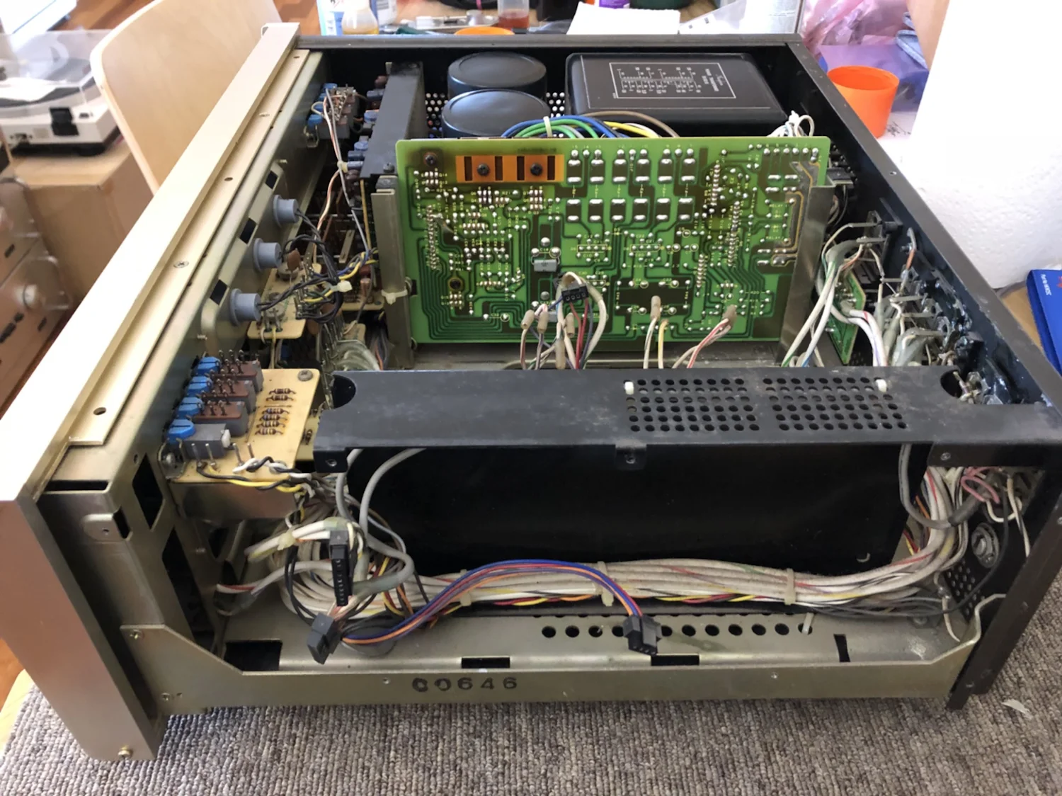Stunning Accuphase E-303 Amplifier Repair & Overhaul 45 img 0150