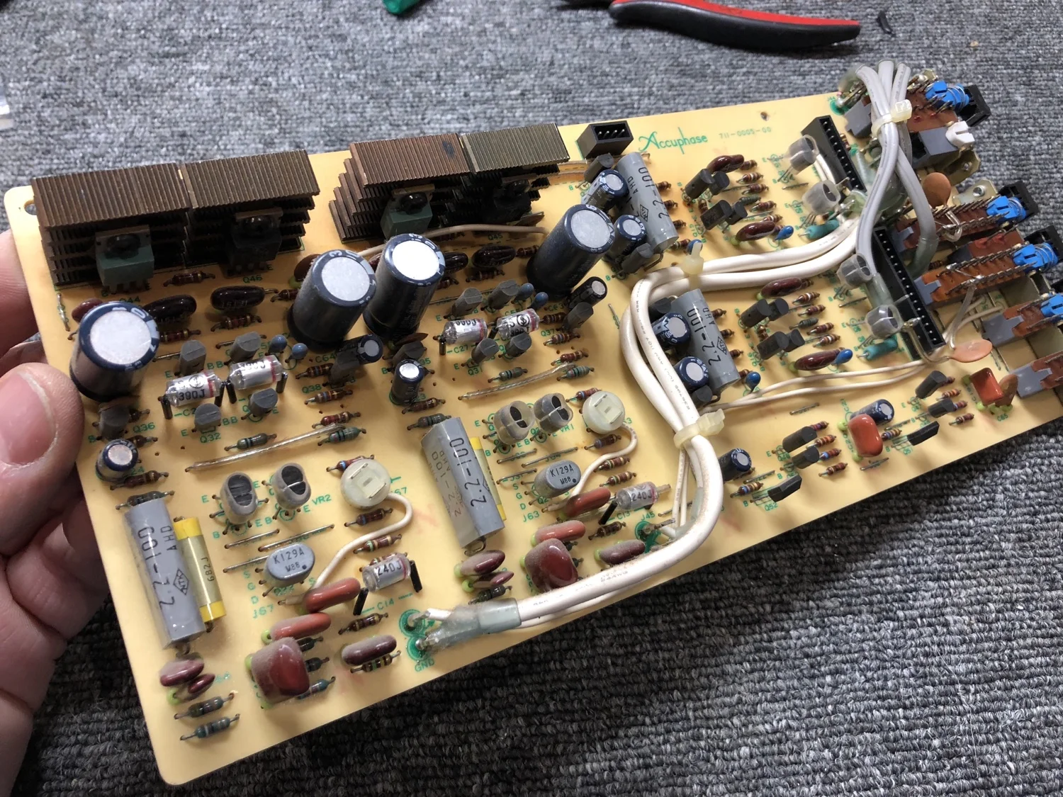 Stunning Accuphase E-303 Amplifier Repair & Overhaul 46 img 0151