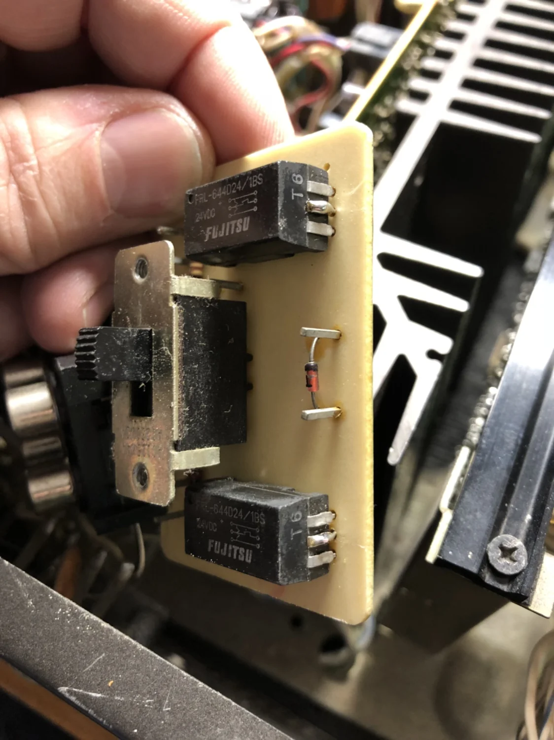 Stunning Accuphase E-303 Amplifier Repair & Overhaul 61 img 0169