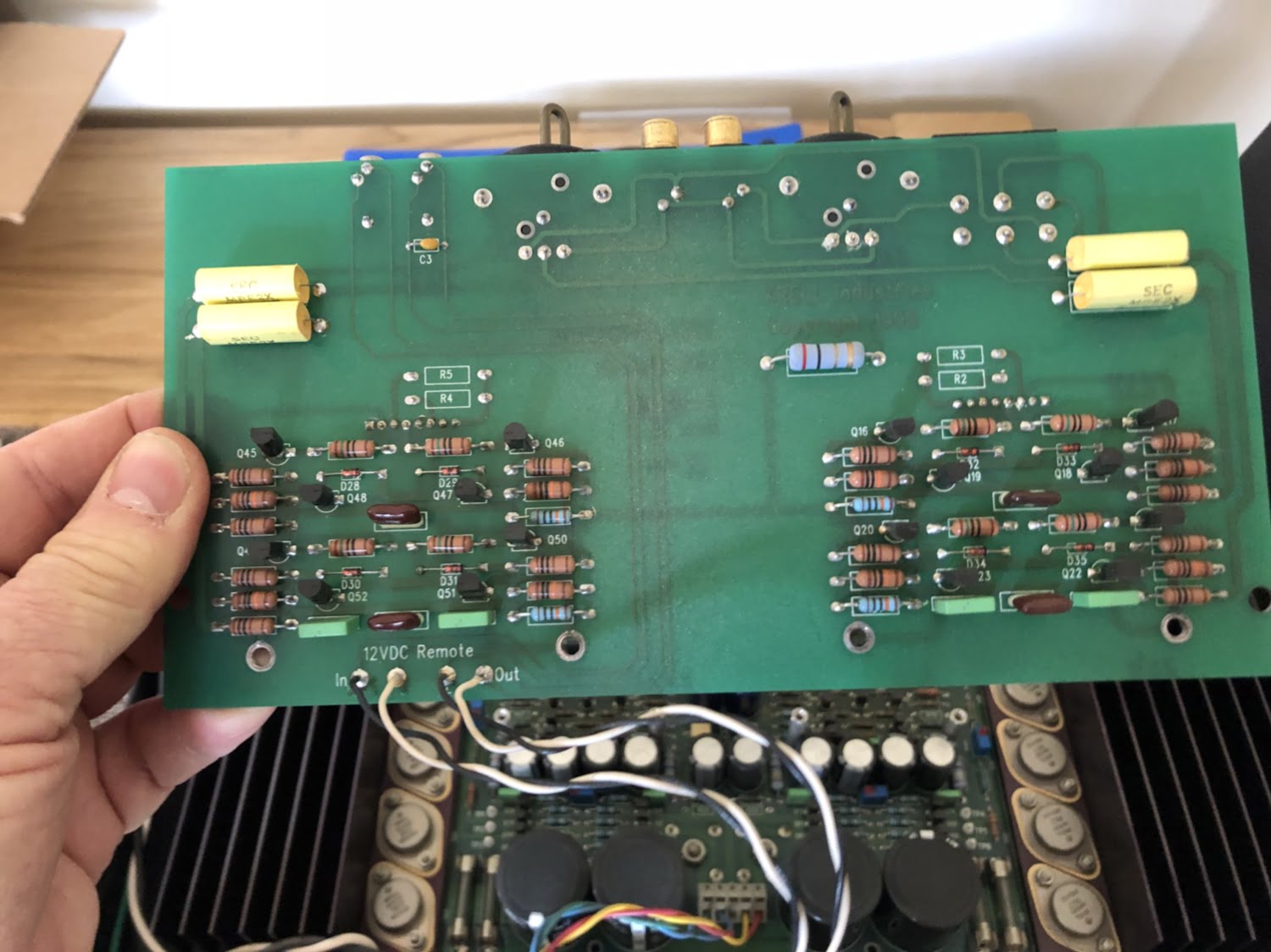 Krell KAV150a Power Amplifier Repair & Restoration