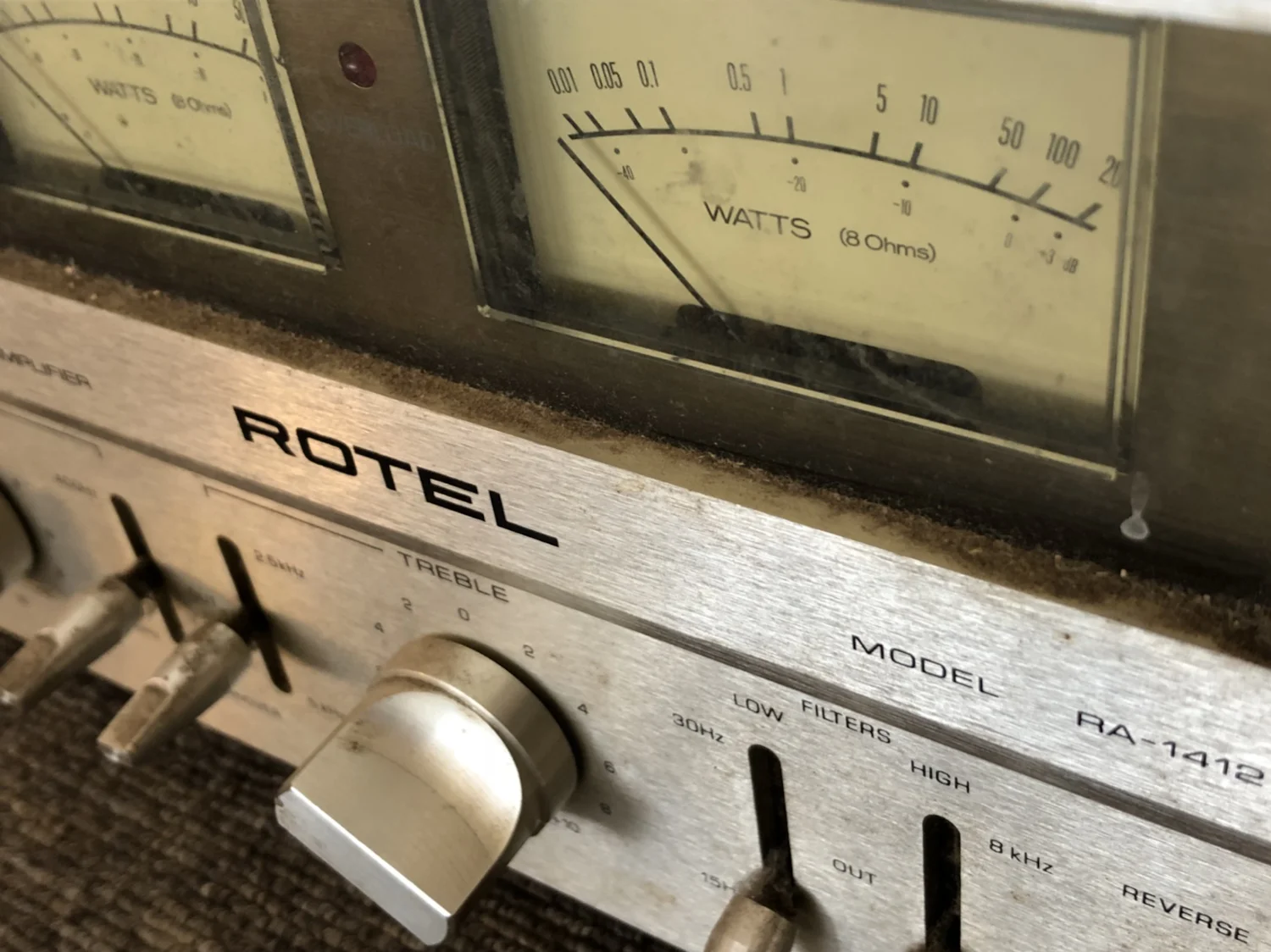 Stunning Rotel RA-1412 Amplifier Repair & Service! 5 Rotel RA-1412