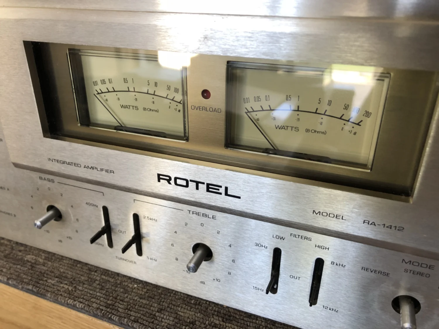 Stunning Rotel RA-1412 Amplifier Repair & Service! 28 Rotel RA-1412