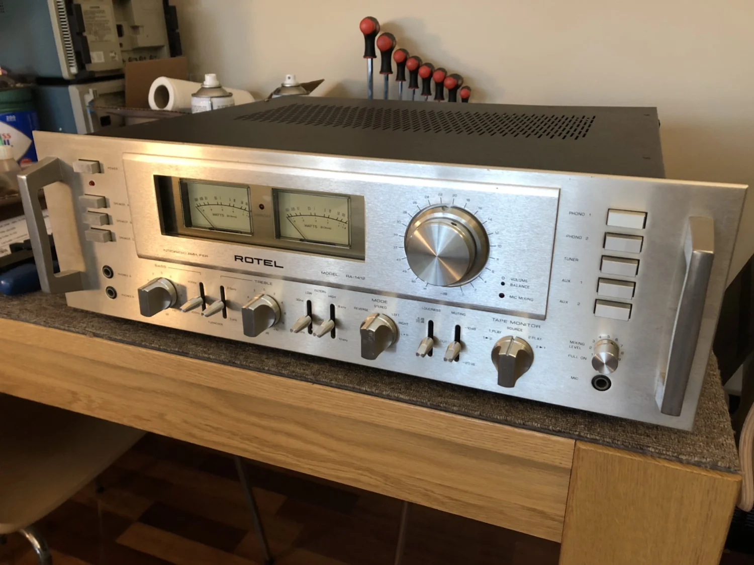 Stunning Rotel RA-1412 Amplifier Repair & Service! 33 Rotel RA-1412