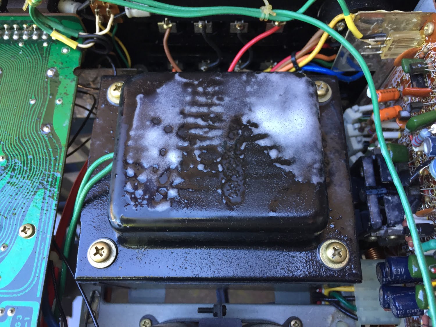 Marantz 1152DC Integrated Amplifier Repair & Restoration 13 Marantz 1152DC