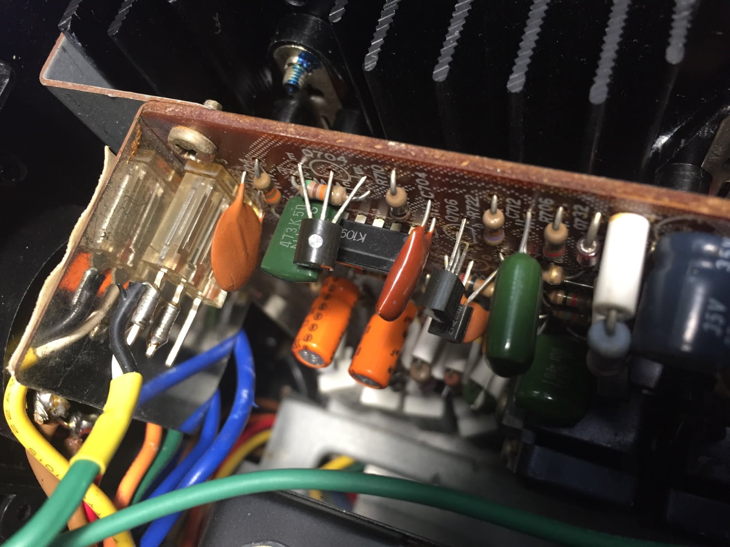 Marantz 1152DC Integrated Amplifier Repair & Restoration 20 Marantz 1152DC