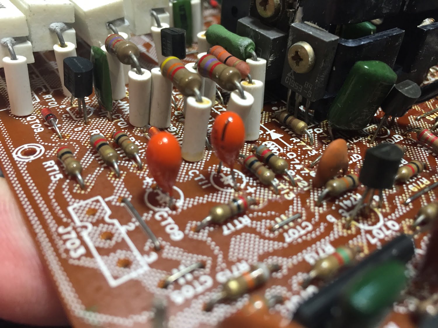 Marantz 1152DC Integrated Amplifier Repair & Restoration 35 Marantz 1152DC