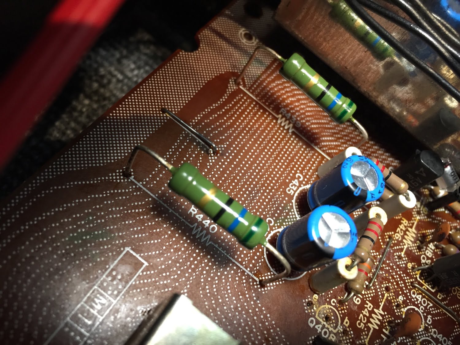Marantz 1152DC Integrated Amplifier Repair & Restoration 42 Marantz 1152DC