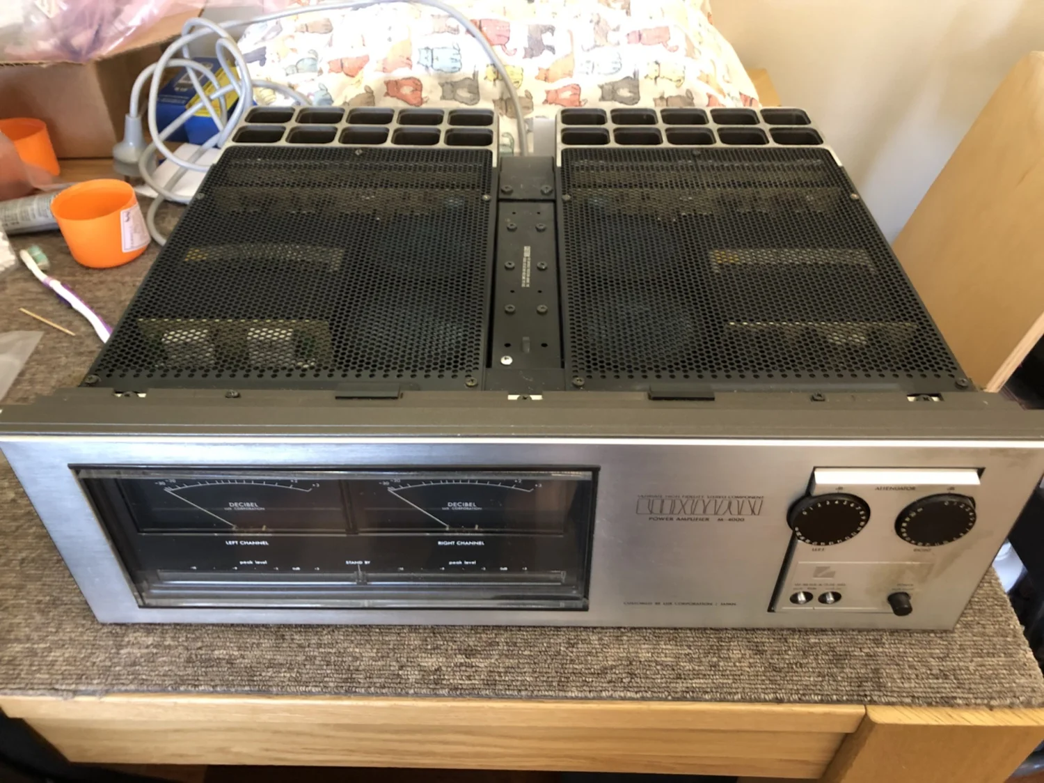 Luxman M-4000 Power Amplifier Repair & Service 5 img 1370