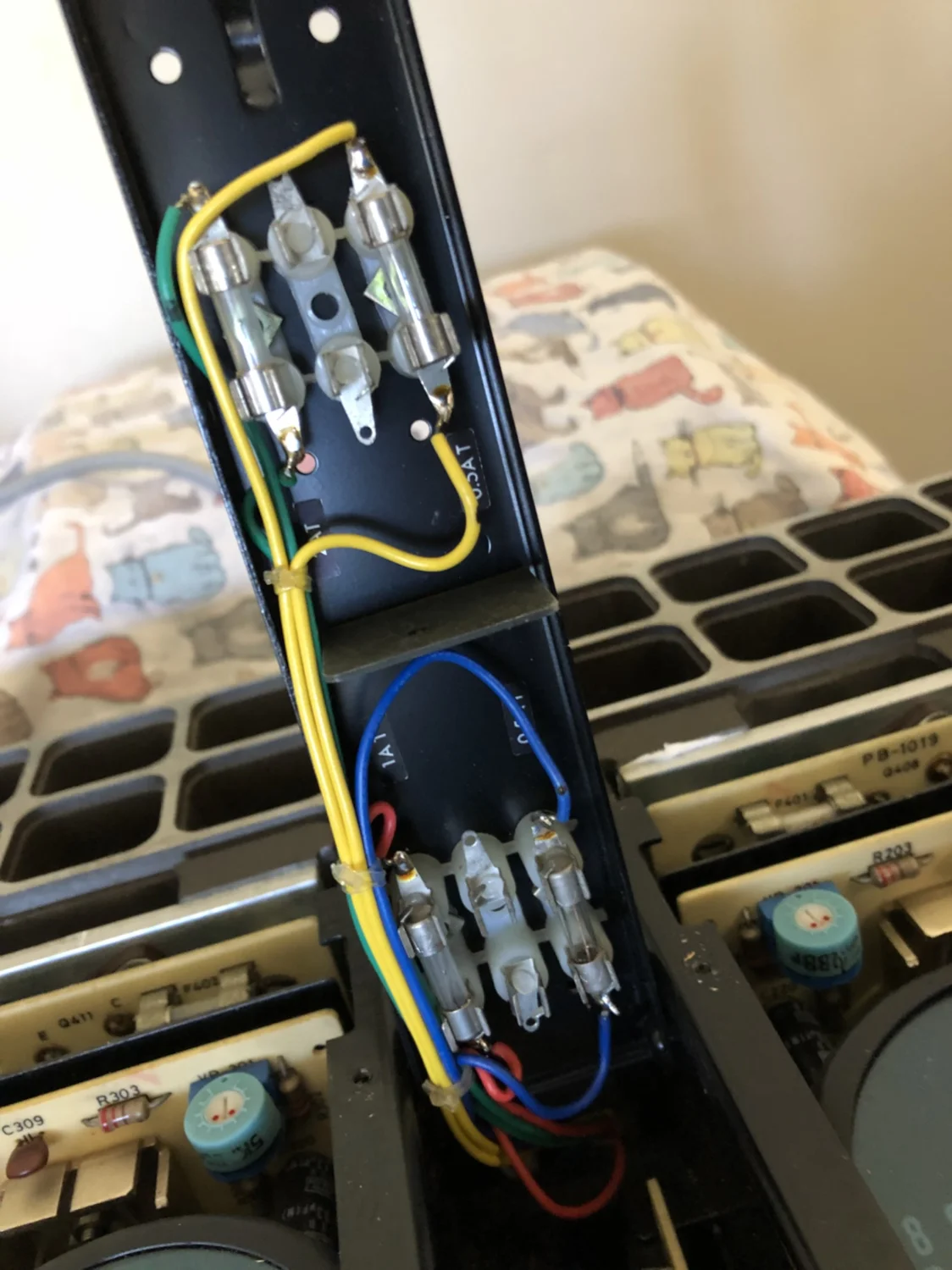 Luxman M-4000 Power Amplifier Repair & Service 9 img 1374