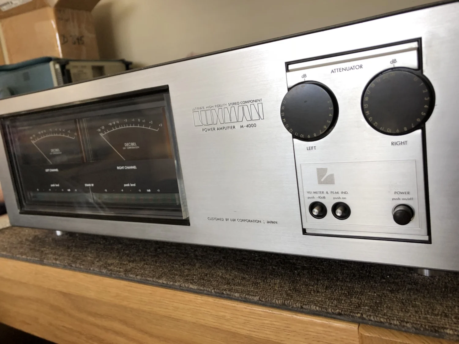 Luxman M-4000 Amplifier Repair & Service 12 Luxman M-4000