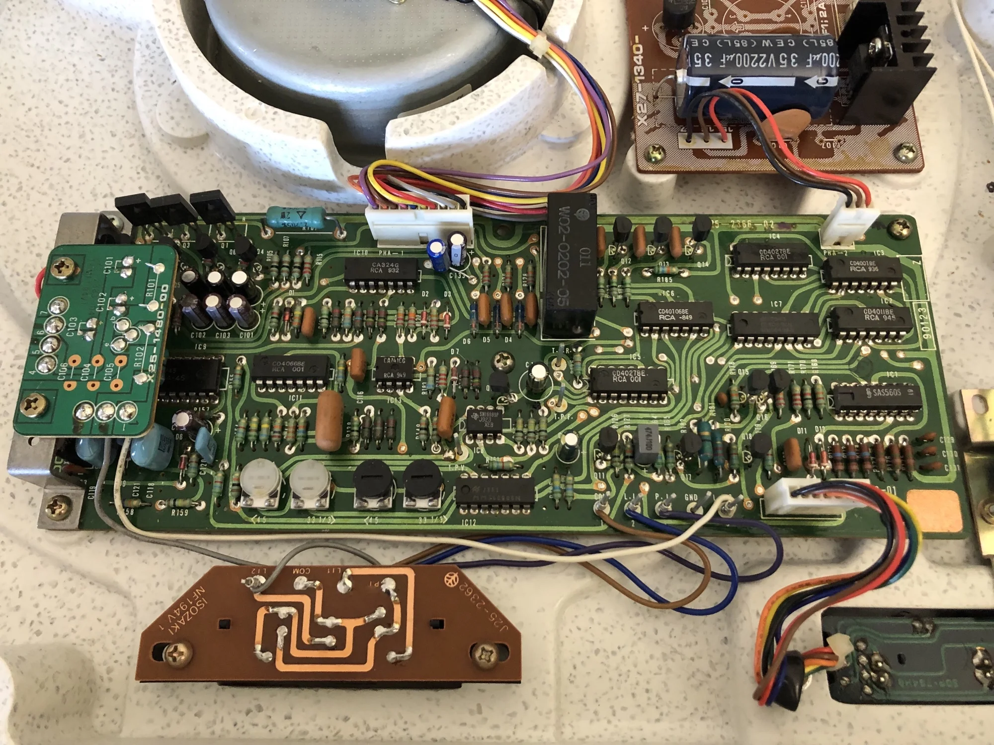 Iconic Kenwood KD-650 Turntable Repair & Review 10 img 2296
