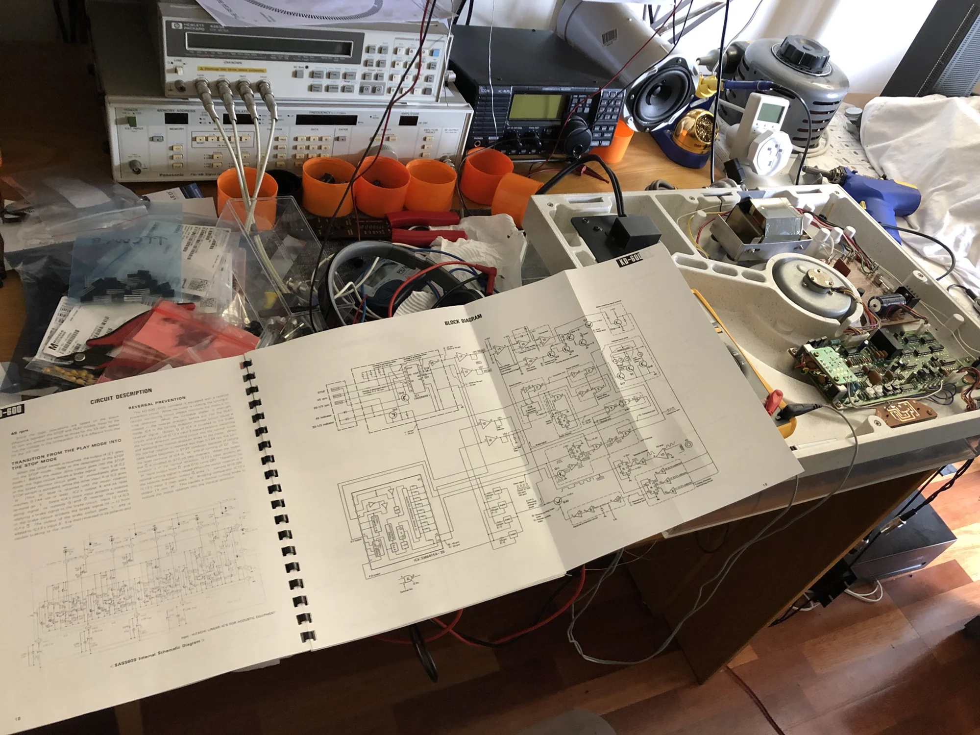 Iconic Kenwood KD-650 Turntable Repair & Review 11 Kenwood KD-650