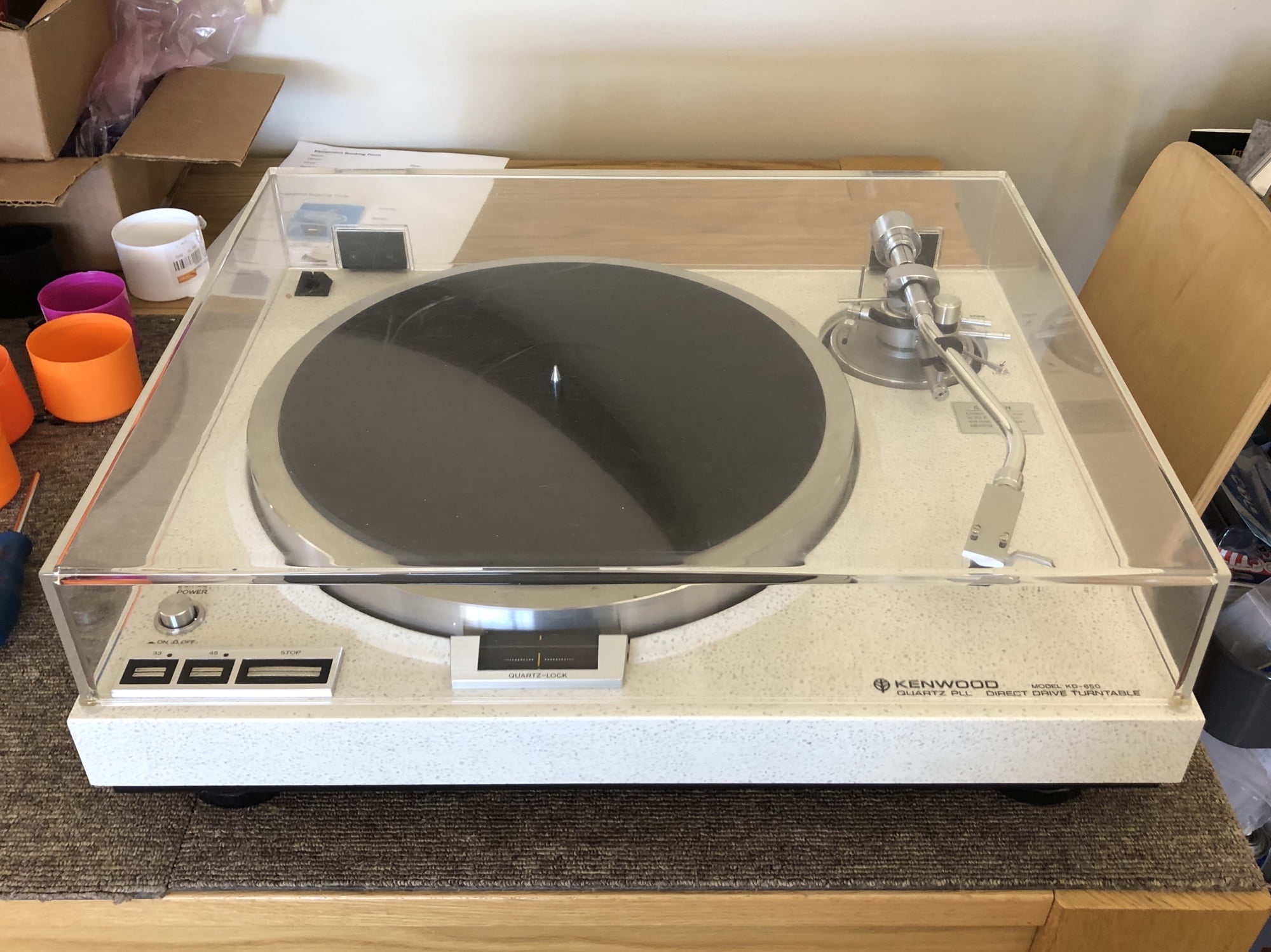 Iconic Kenwood KD-650 Turntable Repair & Review 40 Kenwood KD-650