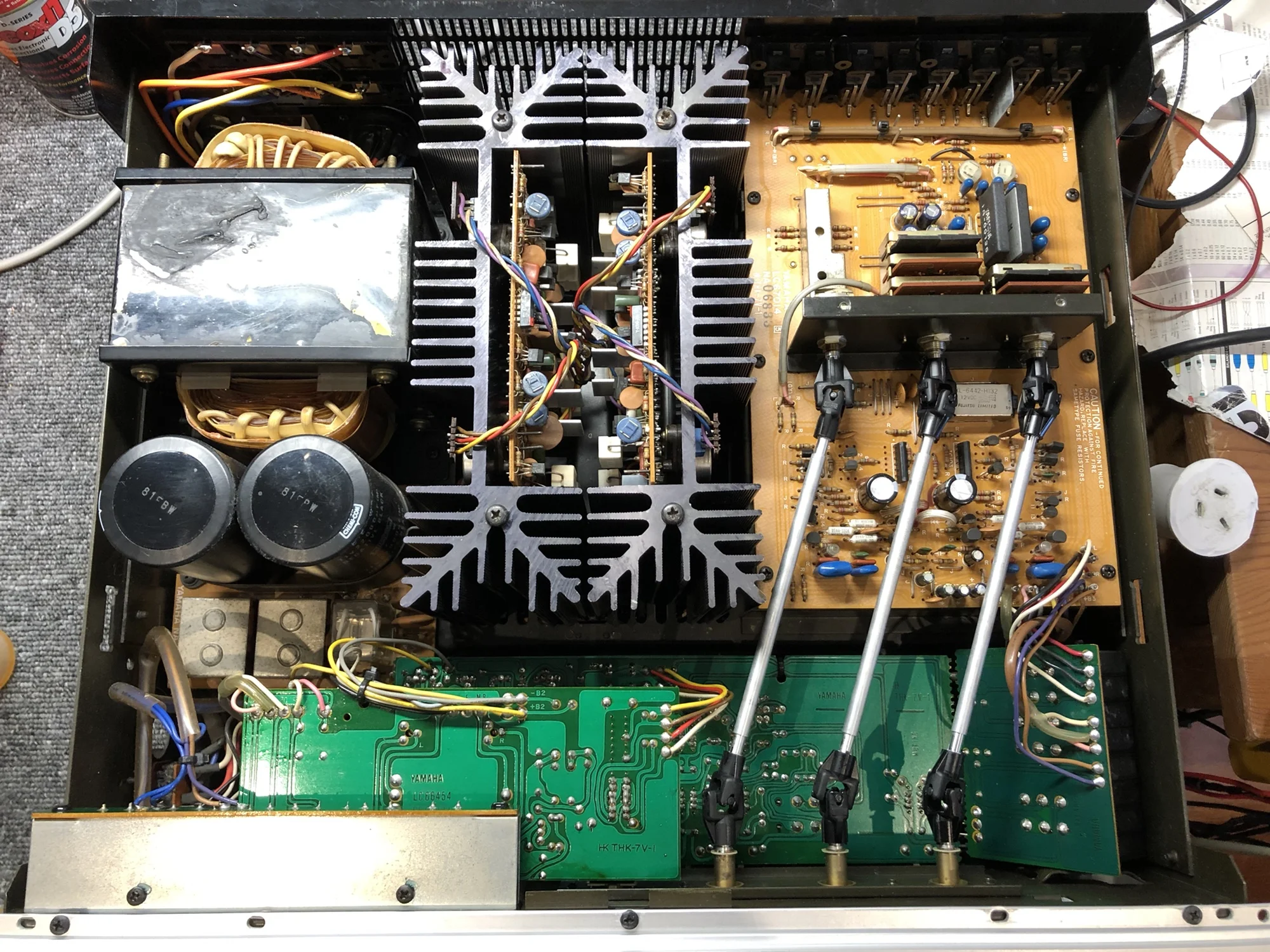 Beautiful Yamaha CA-2010 Integrated Amplifier Repair & Restoration