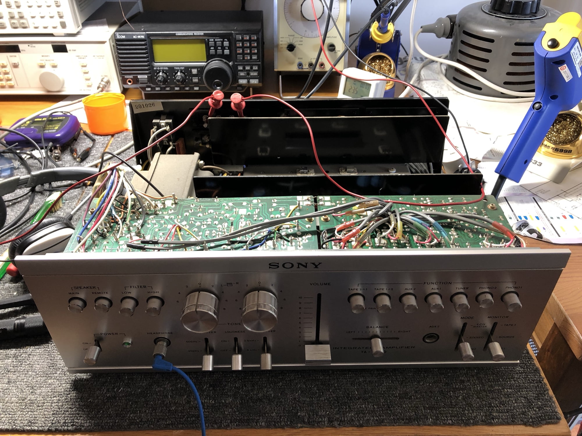 Beautiful Vintage Sony Hi-Fi System Service 12 img 3380