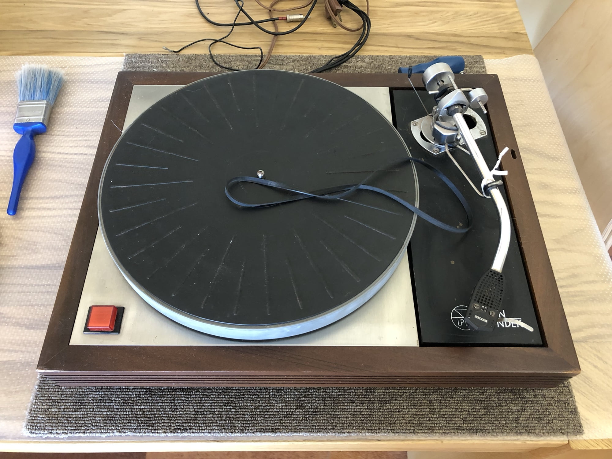 Linn Sondek LP12 Turntable Recommission 6 Linn Sondek LP12 pre-restoration